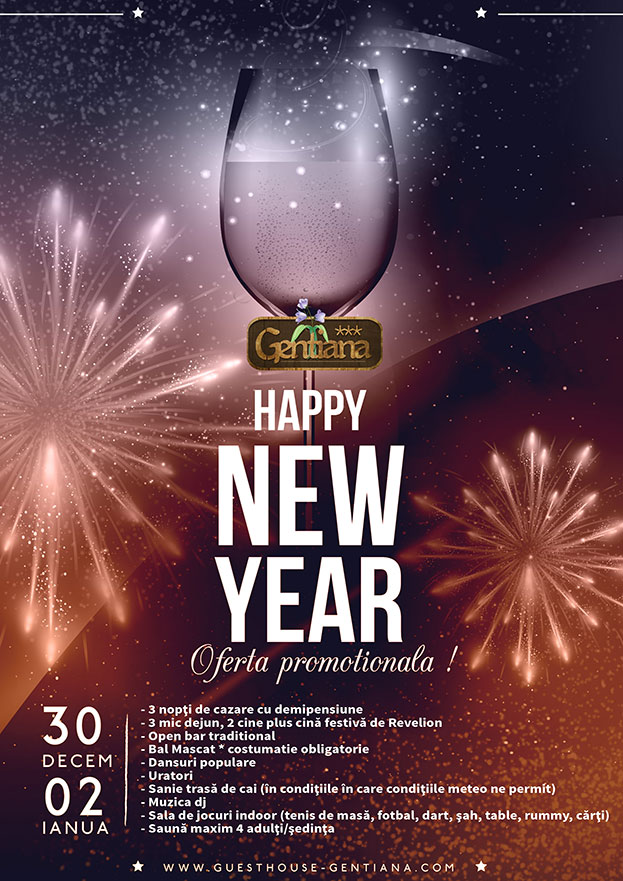 Oferta Revelion Gentiana 2017